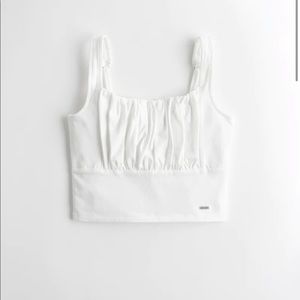 Hollister white Top